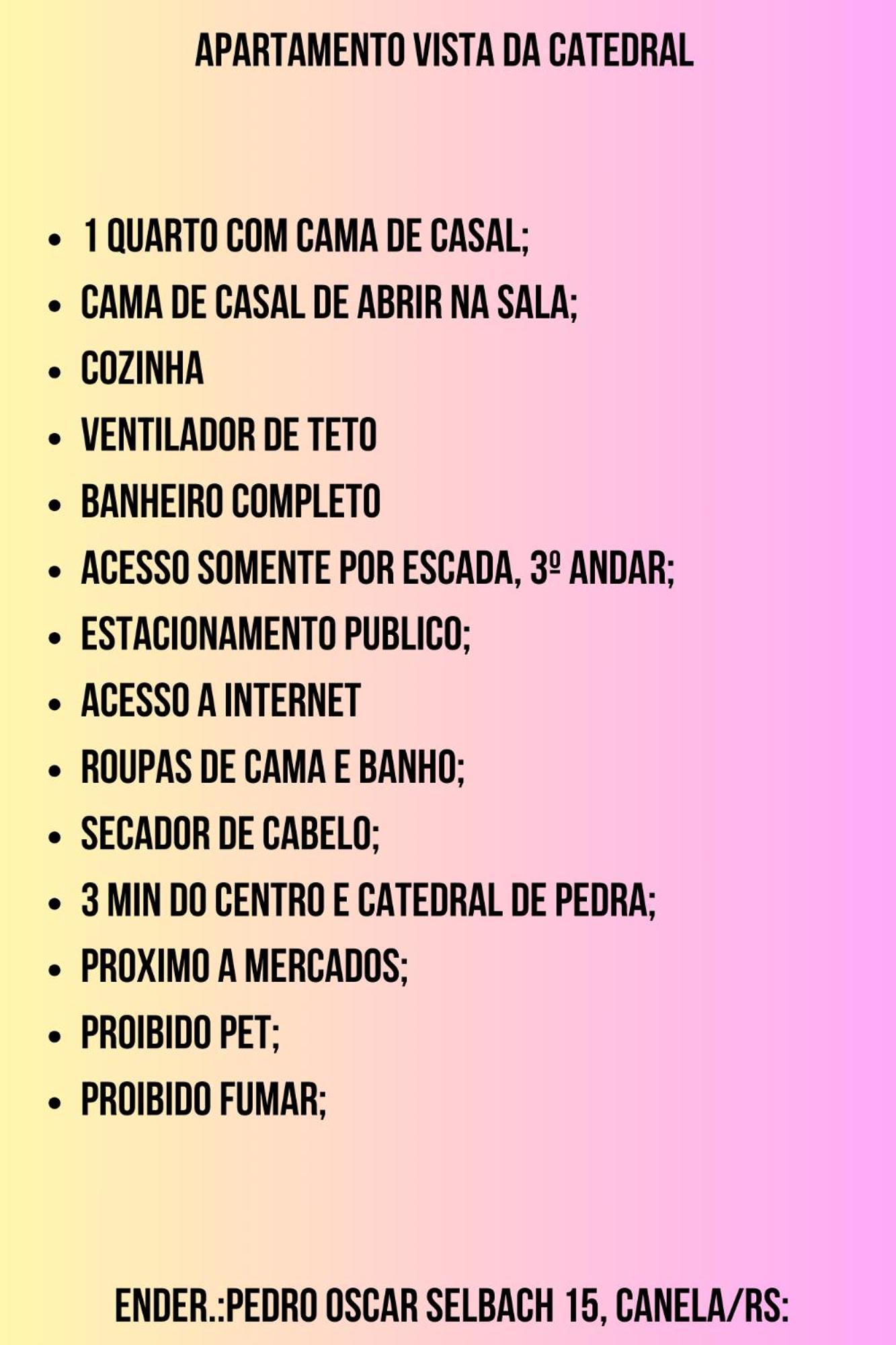 Apartamento A 3Min Do Centro Canela Eksteriør bilde